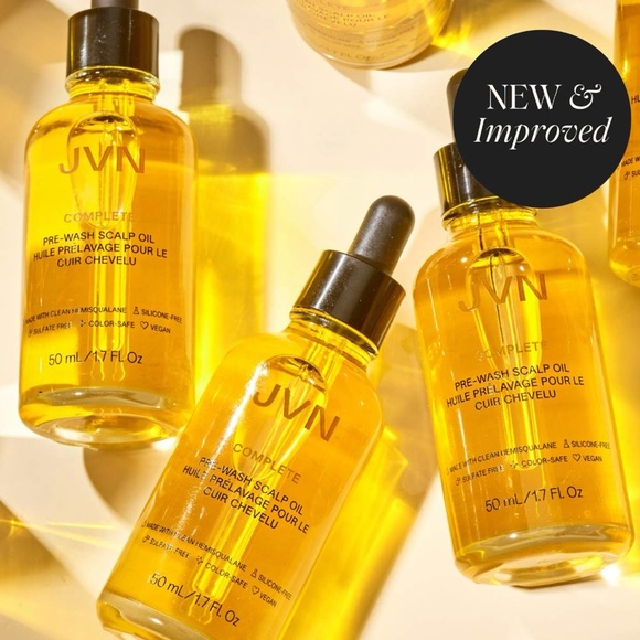 JVN Complete Pre-Wash Scalp & Hair Strengthening Treatment Oil - Picture 7 of 7